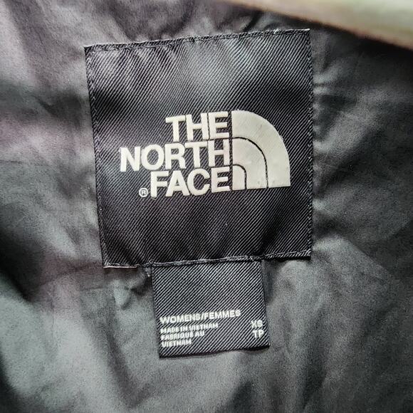 The North Face 550 Women's Black Puffer Quilted Long Hooded Winter Coat Size XS - Picture 8 of 15